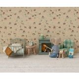 Vintage säng Mint metall till Micro o mus 13 cm