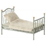 Vintage säng Mint metall till Micro o mus 13 cm